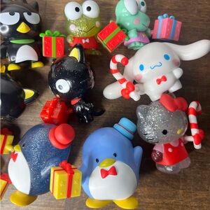 Sanrio hello kitty figures 15 pieces christmas figures